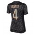 Tanie Strój piłkarski Paris Saint-Germain Manuel Ugarte #4 Koszulka Trzeciej dla damskie 2023-24 Krótkie Rękawy